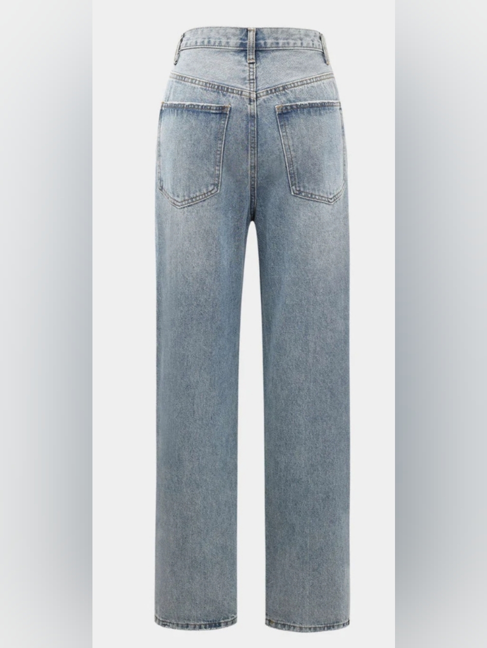 NWT Micas crossover button fly jeans, medium - Picture 2 of 9